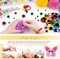 Sticker Eyes 6mm to 35mm Assorted Colors Round Plastic Crafts Eyes for DIY Arts Crafts Scrapbooking